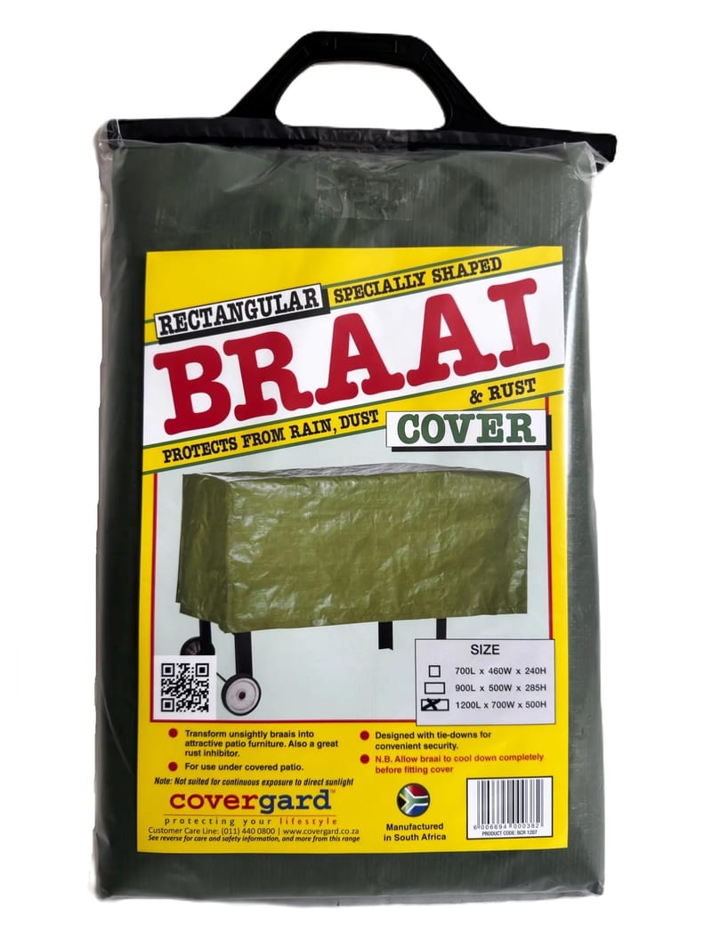 Budget-Braai Cover Rect. Medium