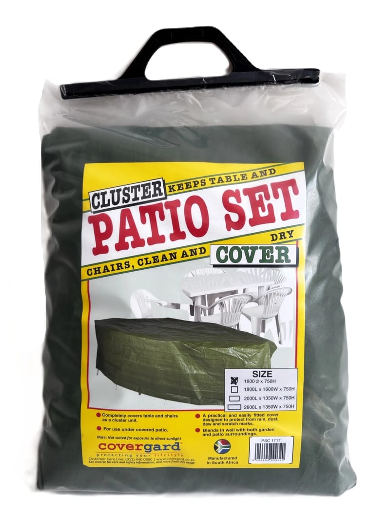 Budget-Patio Set Rectangular Cover - 8 Seater